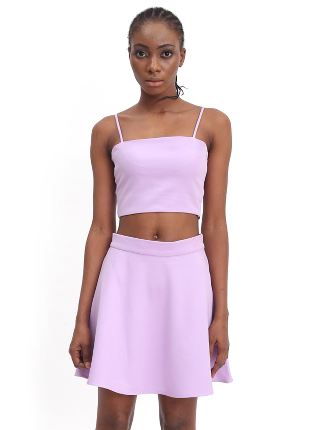 Flared Skirt Lavender -1